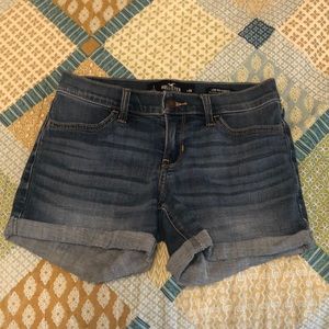 Hollister Low-Rise Denim Shorts